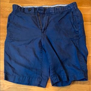 Men’s Brooks Brothers Linen Blue Shorts Size 34